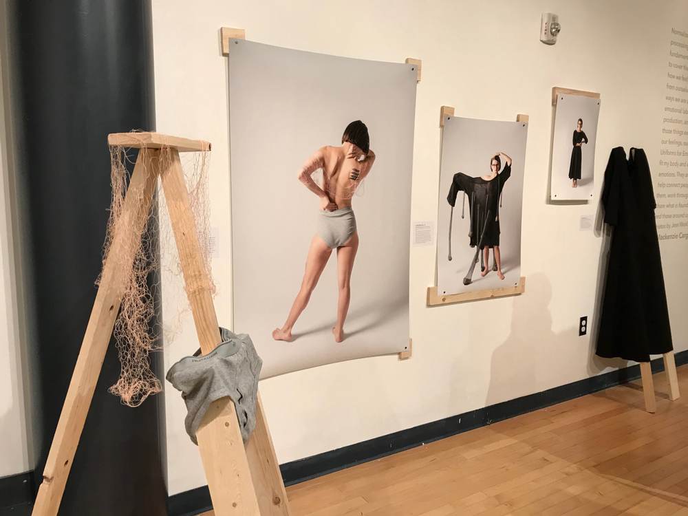 Mackenzie Cargill's (Visual Studies, BFA) Exhibition reviewed by local specialized media
